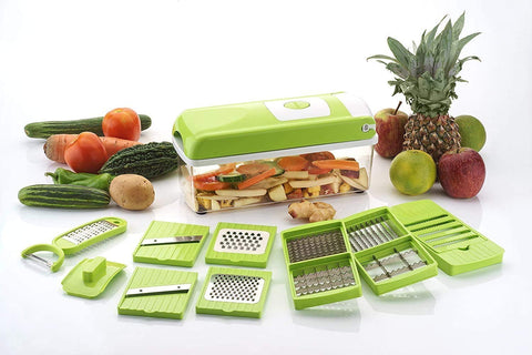 12 in 1 Manual Quick Nicer Dicer Peeler & Grater