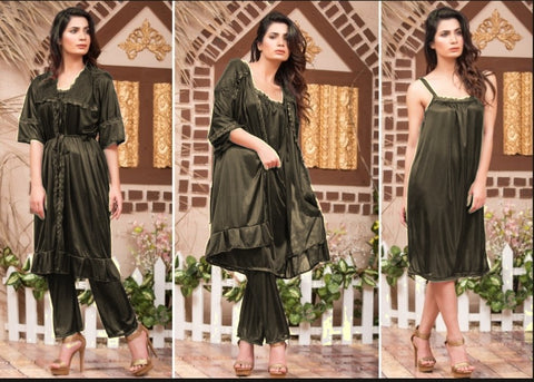 Transparent Western Sexy Nighty Dress For Women