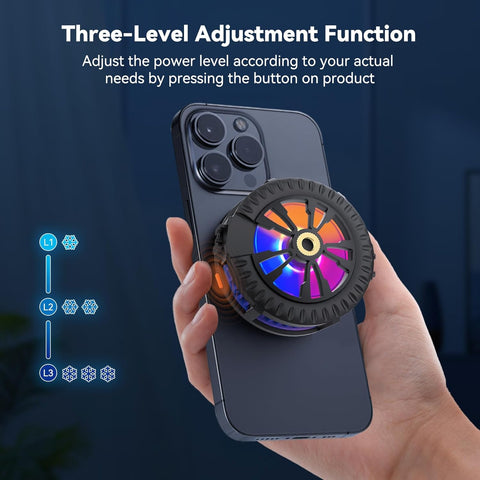 MEMO CX08 CX07 Mobile Phone Cooler Magnetic Cooling Fan Case Radiator For PUBG Gaming Back Clip Cool Heat Sink For Smartphones