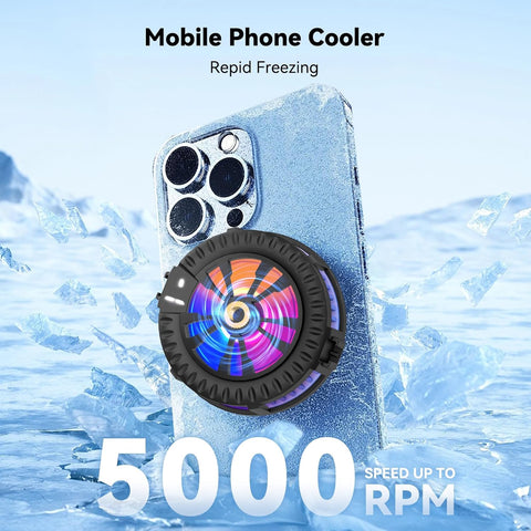 MEMO CX08 CX07 Mobile Phone Cooler Magnetic Cooling Fan Case Radiator For PUBG Gaming Back Clip Cool Heat Sink For Smartphones