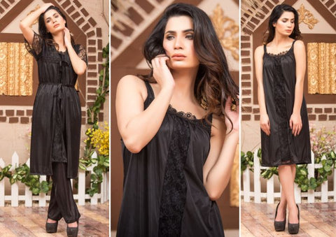 Transparent Western Sexy Nighty Dress For Women
