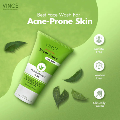 VINCE DETOXIFYING Neem Active Face Wash