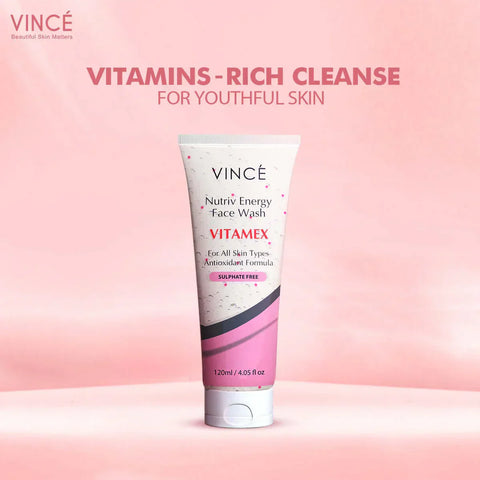 VINCE Nutriv Energy Face Wash