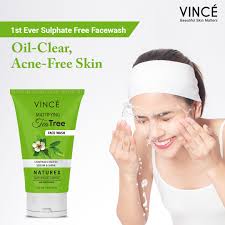 VINCE Tea Tree Face Wash