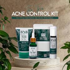 Facial Acne Control Kit 4 in 1 - Facewash Glow Organic Brightening & Acne Control Acne Jel + Acne Facewash + Acne Mask + Acne Serum