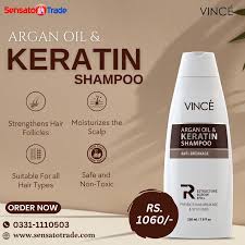 VINCE Argan Oil & Keratin Shampoo